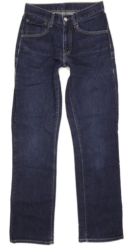 Jeans levi 595 blu dritto - blu,