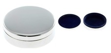 Argento Placcato Rotondo