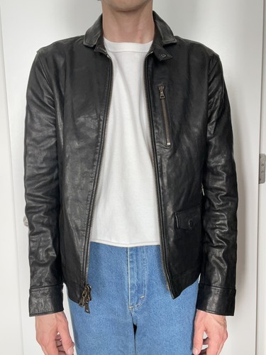 Giacca pelle uomo - giacca, di