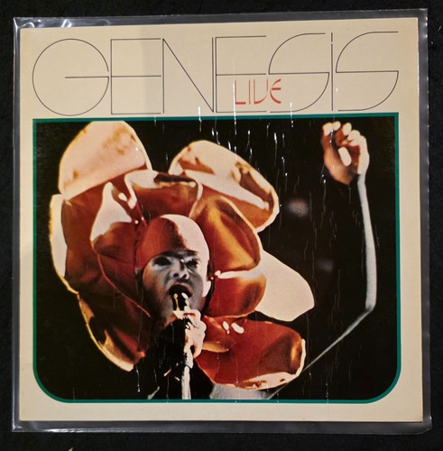 Genesis live lp - live, charisma