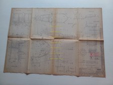 Verlicchi disegno quotato originale particolare forcellone Elefant 900 1989