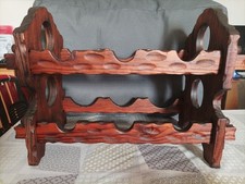 Portabottiglie Legno Rustico 6