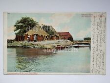 GRADO Gruss aus Capanna pescatori famiglia barca Gorizia vecchia cartolina