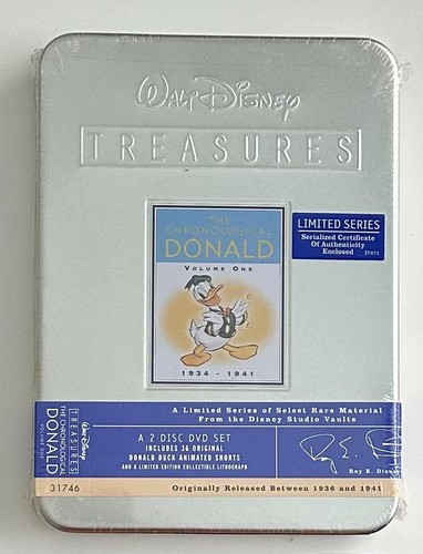 Walt disney treasures dvd - walt,