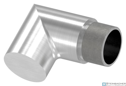 Gomito acciaio inox 90 - in, 90°