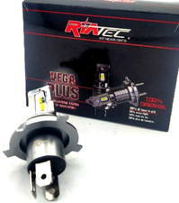 KIT 2 LAMPADE LED SIRIO H4/H19 VEGA PLUS RIATEC ORIGINALI 6000K SENZA ADATTATORI