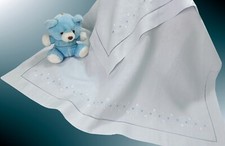 Lenzuolo Culla Ricamato a mano