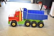 Red Green And Blue Toy Truck