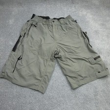 Pantaloncini Endura Uomo XL Beige Hummvee MTB Ciclismo Bici Outdoor Fodera Imbottita Strada