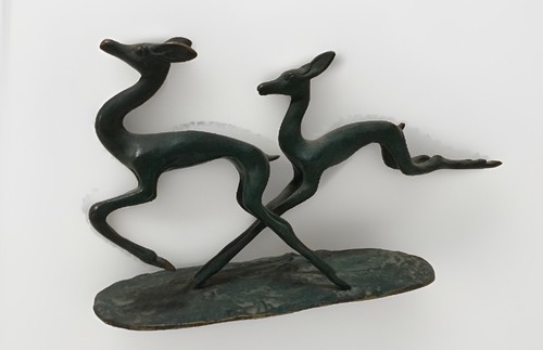 Scultura antica cerbiatti - 🌈,