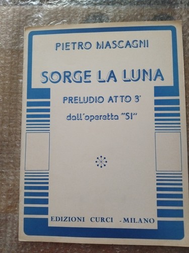 Pietro mascagni sorge la - pietro,