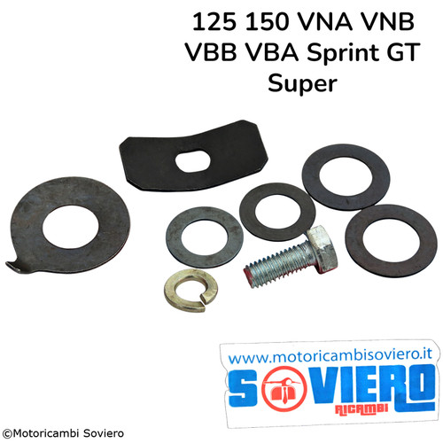 Kit fissaggio perno forcella - kit,
