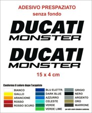 Adesivi Ducati Monster 2 pz
