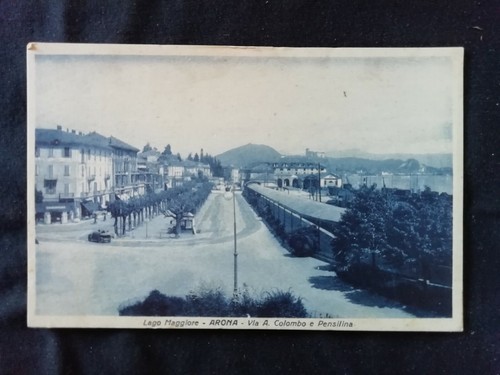 Cartolina lago maggiore - cartolina, arona