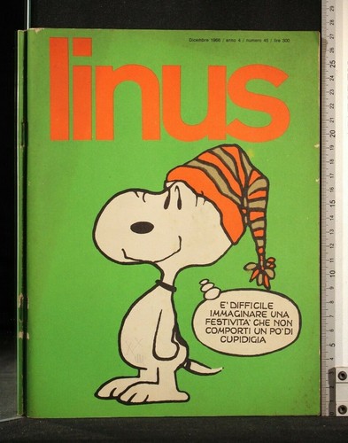 Linus dicembre 1968 - linus., aa.vv