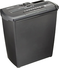 - Distruggidocumenti 7-8 Fogli, Taglio a Striscia, Con Funzione Distruggi CD E C