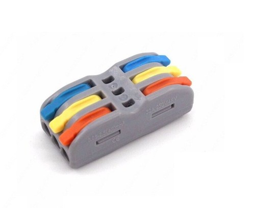 Pezzi connettore morsetto 3 - pezzi,