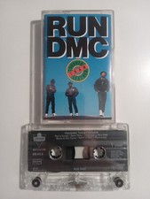 RUN DMC TOUGHER THAN LEATHER RAP HIP HOP MC MUSICASSETTA 1988 DA COLLEZIONE