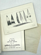 MELOTTI Acquaforte orig. in LA DONNA NELL'ARTE ITALIANA Quaderni Scaletta 1981