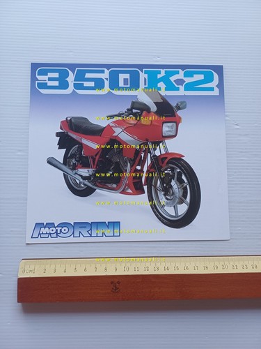 Moto morini 350 depliant - k2,