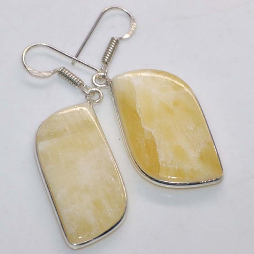 Orecchini calcite pizzo - , laguna