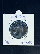 MONETA   REPUBBLICA ITALIANA  100 LIRE 1979 FDC TIPO GRANDE