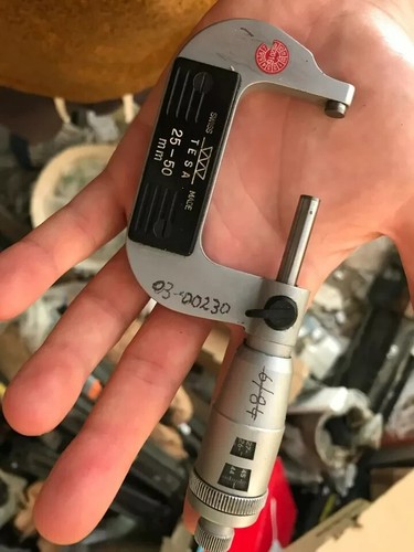 Used micrometer tesa 50mm - tesa, 25-50mm