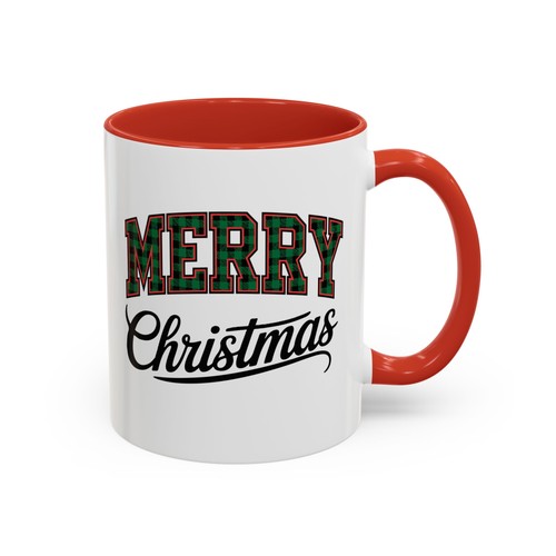 Tazza buon natale plaid - tazza, oz