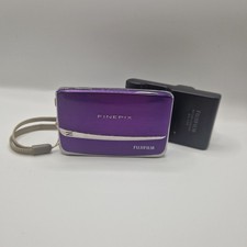 Fujifilm Finepix Z70 fotocamera digitale viola 12,2 megapixel caricatore compatto testato