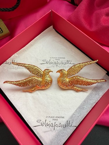Orecchini schiaparelli golden - schiaparelli,