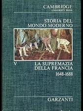 Storia del mondo moderno V La