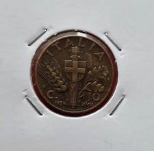 ITALY 10 Centesimi 1939 EMPIRE