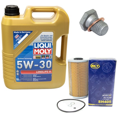 Olio motore set 5 litro - motore,