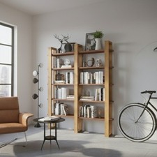 Libreria legno massello - libreria,