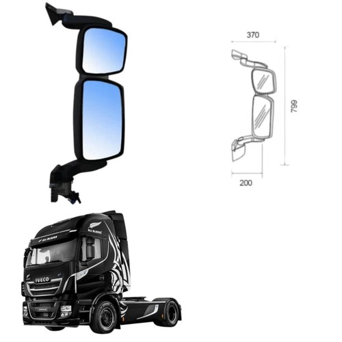 Specchio retrovisore iveco - retrovisore, dx