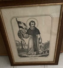 GRANDE Stampa antica