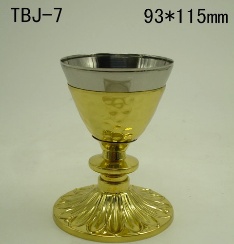 Tazza ciborio calice ottone