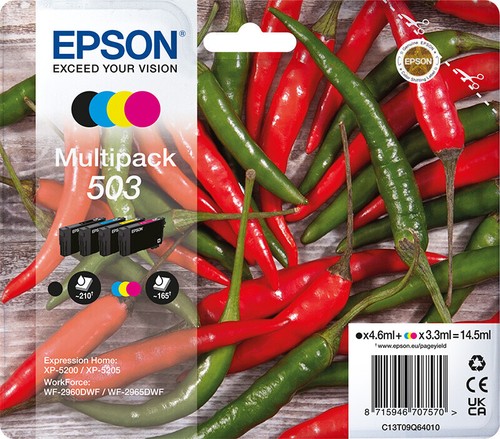 Epson originali cartucce - 4x,