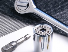 AVVITA E SVITA TUTTO SET UNIVERSALE DI CHIAVE A BUSSOLA MULTIFUNZIONE CRICCHETTO