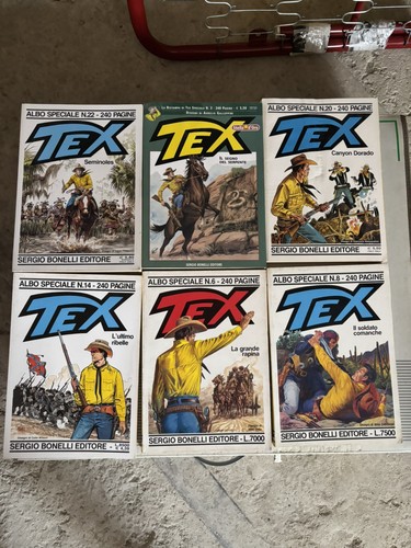 Lotto texoni tex albo speciale - tex,