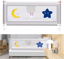 Sponda Letto Bambini, Barriera Anticaduta per Bambini, Stabile Parapetto per Let
