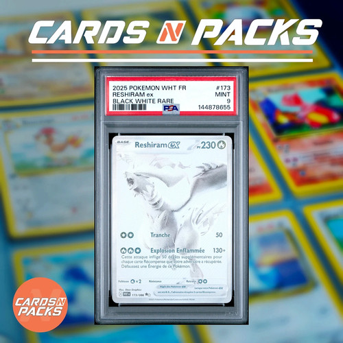 Carte pokemon reshiram - carte,