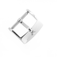 Zenith Fibbia ardiglione con Stella acciaio 16 mm Elite, El Primero.Per cronogra