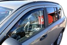 Deflettori Aria Per Jeep Compass 2007-2017 5-Porte Set 2 Antiturbo Antivento