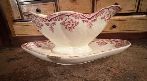 Antica salsiera ceramica - salsiera,