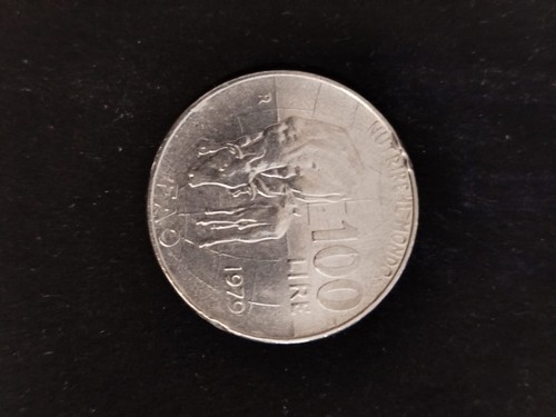 Rara moneta 100 - 100, lire