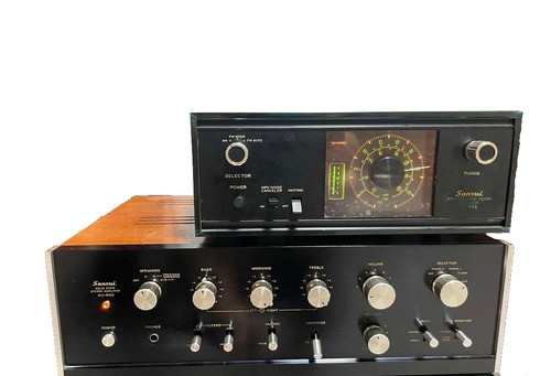Sansui 666 555 - au-666, set