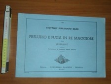Bach, Preludio e fuga in Re Maggiore per Organo: revisione di Sandro Dalla Liber