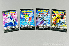 Pokemon bustine Platino Artset prima serie  Vuote/Empty -  x4