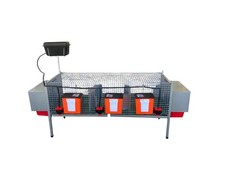 Gabbia Conigli Rabbit Delux
